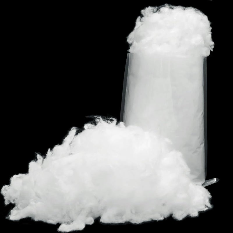 Pextian Christmas Fake Snow Decor, Fluffy Artificial Snow Fake Snow Decoration, Flame Resistant Indoor Cotton Snow Blanket for Xmas Village, Nativity, Xmas Tree, Crafts, Photo Prop, Xmas Decorations (5.6OZ) - Image 1